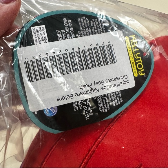 Squishmallow Sally Nightmare Before Christmas 10” Rare HTF Jack Kids Collectible - Picture 6 of 6